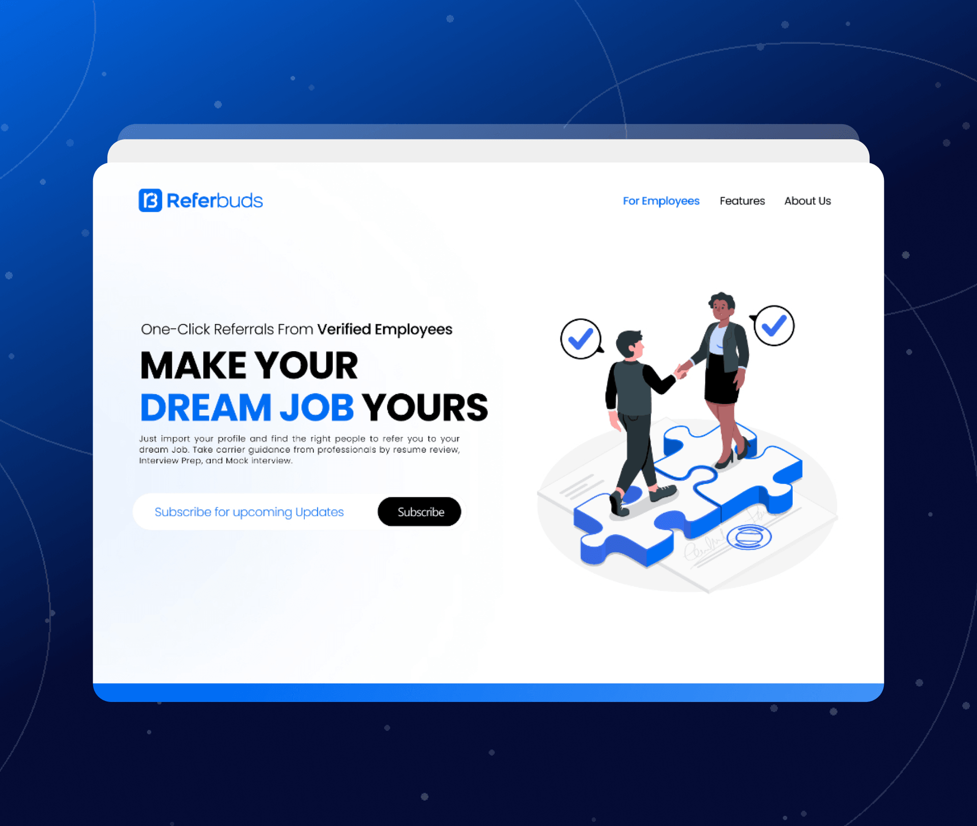 Landing Page Build showcase 1